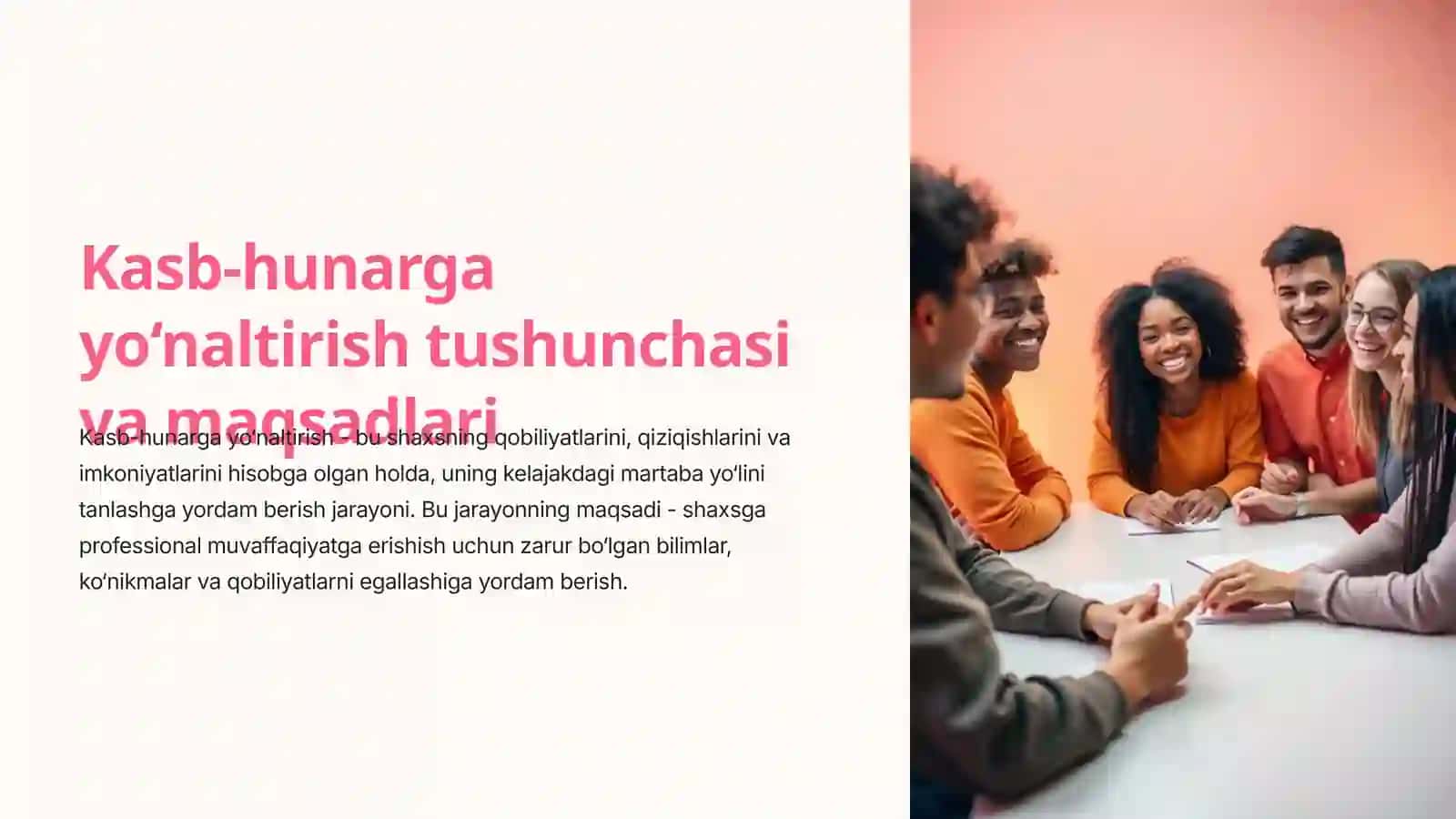 Kasb-hunarga yo‘naltirish: Tarixiy taraqqiyoti 2