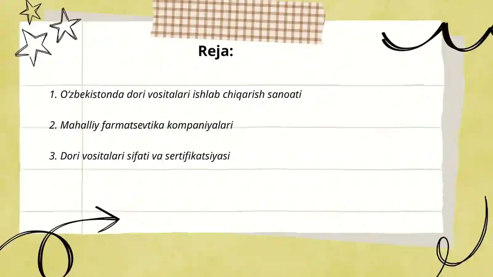 O‘zbekistonda dori vositalari ishlab chiqarilayotgan 2