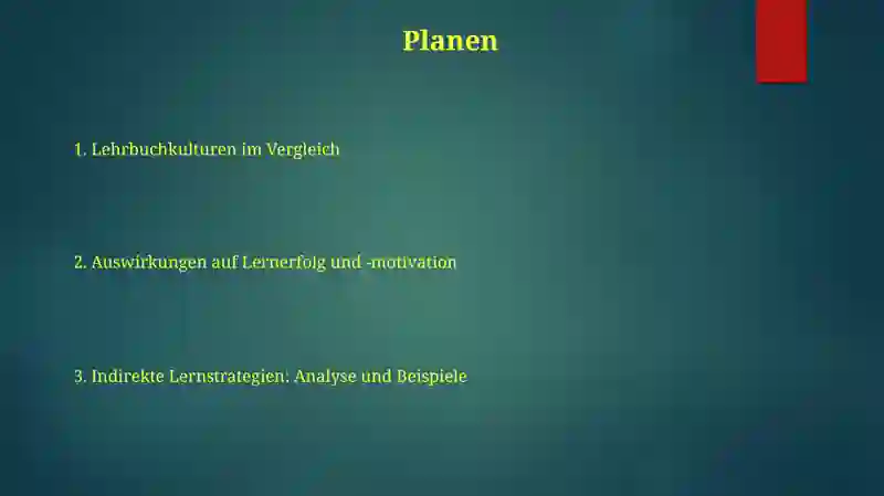 Indirektes Lernen 2