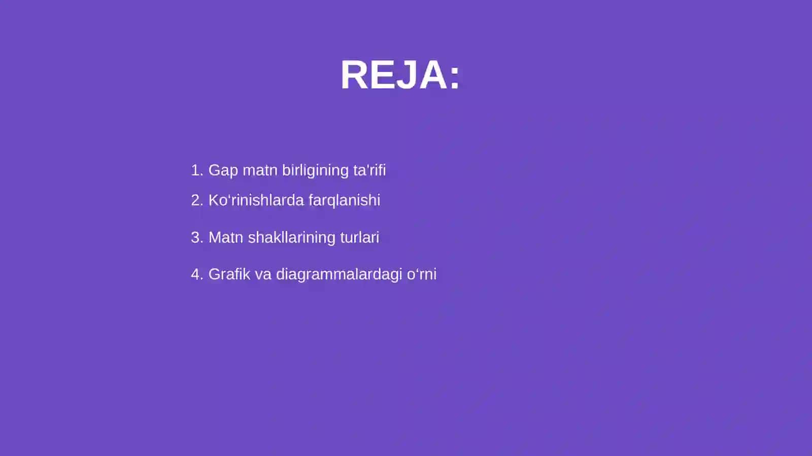 Gap matn birligi 2