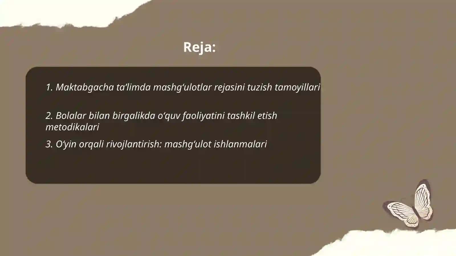 Maktabgacha taʼlim tashkilotlariga mashgʻulotlar oʻtkazish ishlanmalari 2