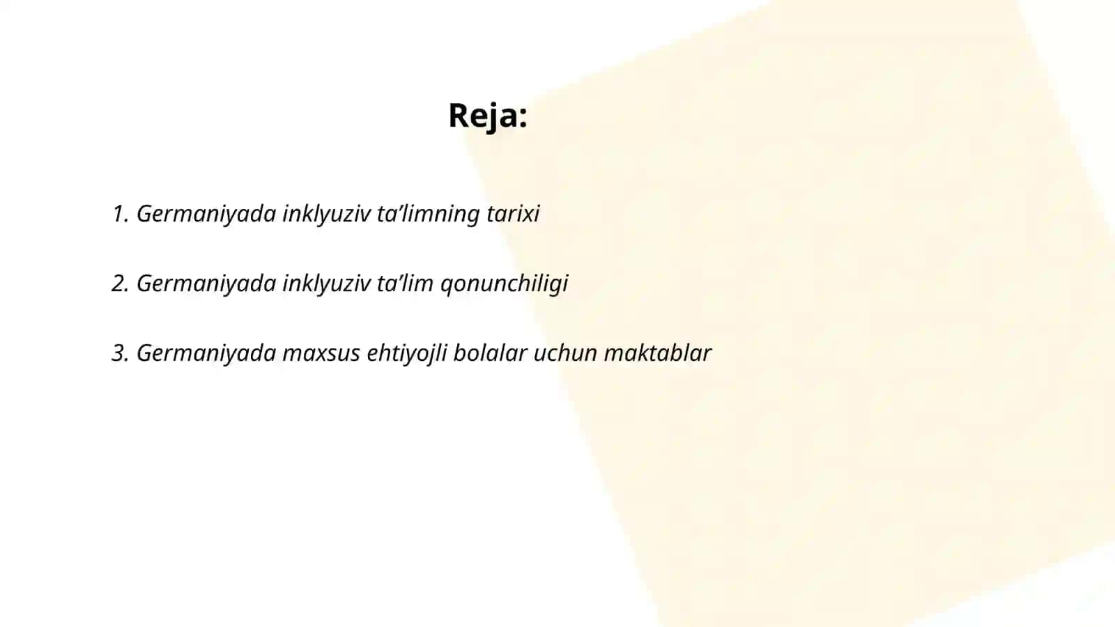 Germaniya davlatida inklyuziv taʼlim 2