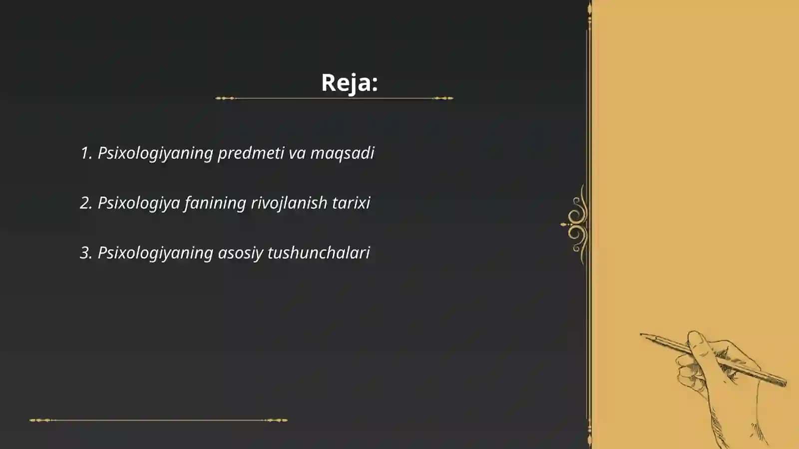 Psixologiyaning predmeti 2