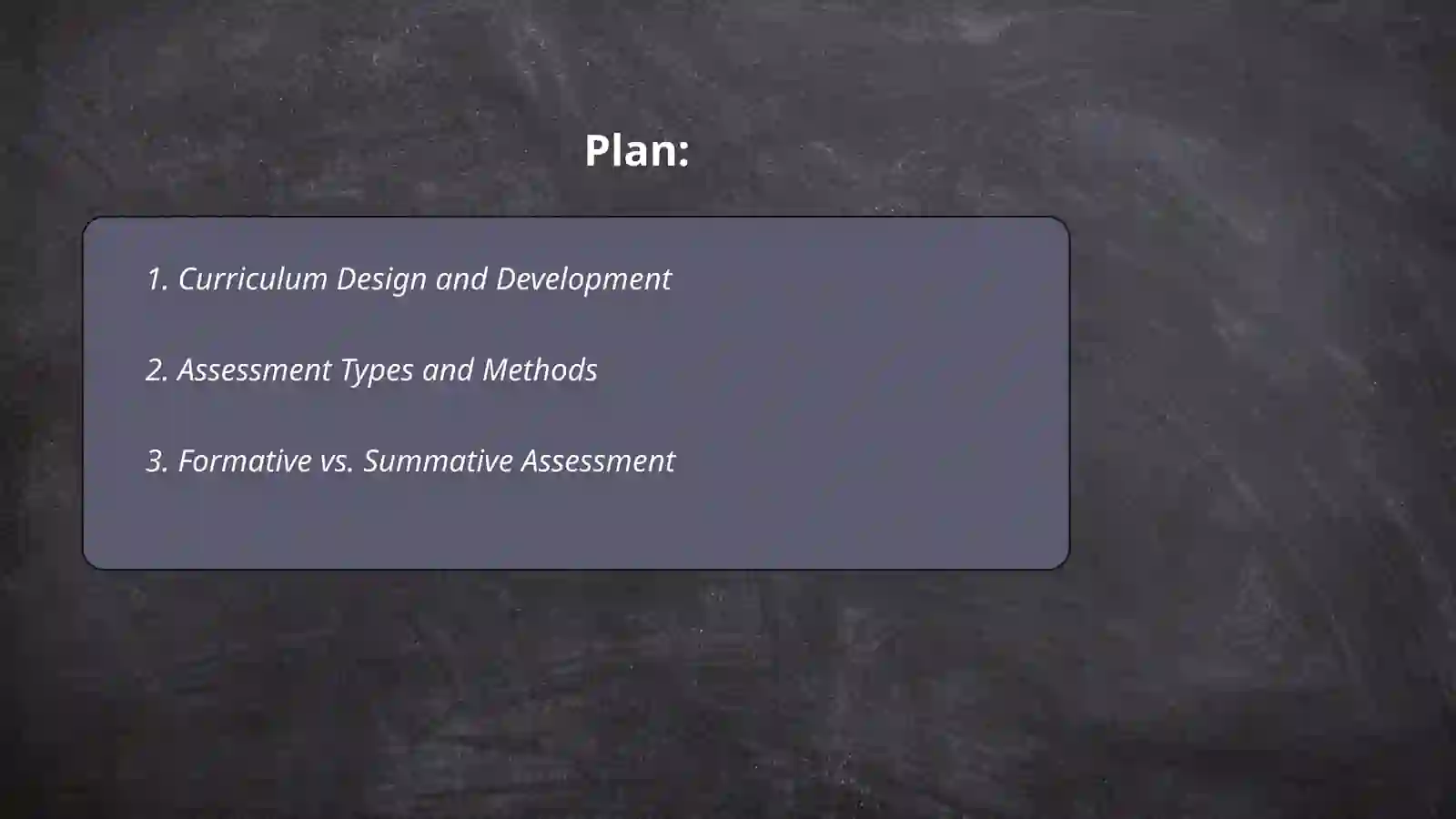 Curriculum Design and Development 2