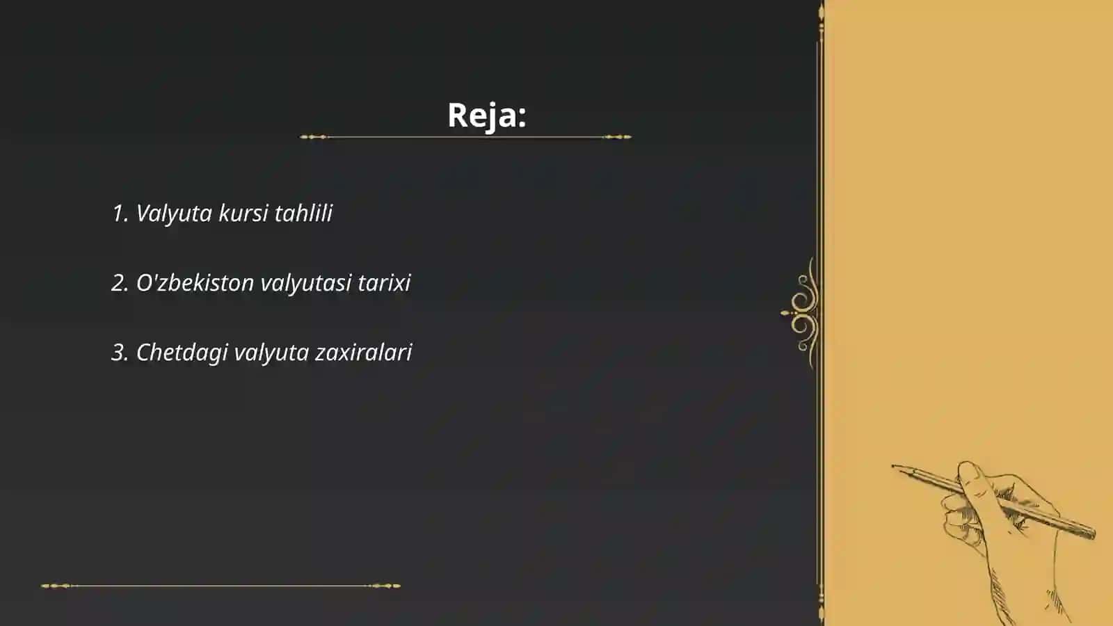 Valyuta kursi tahlili 2