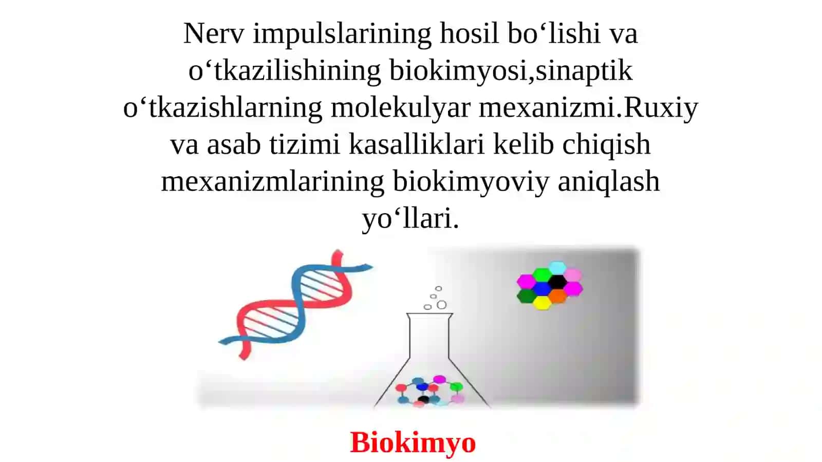 Nerv impulslarining hosil bo'lishi 2