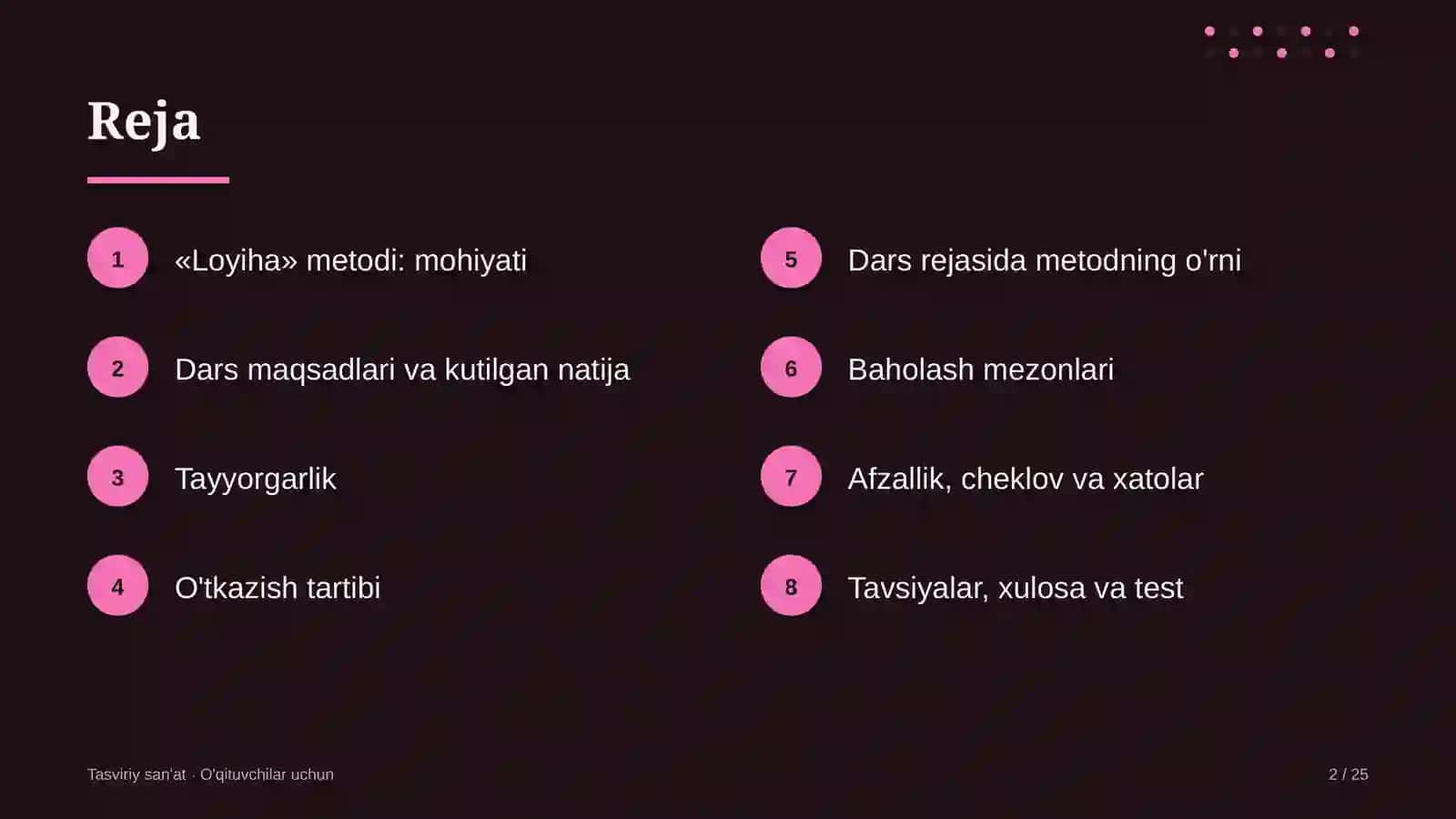 tasviriy san'at darslarida loyiha metodidan foydalanish 9418 2