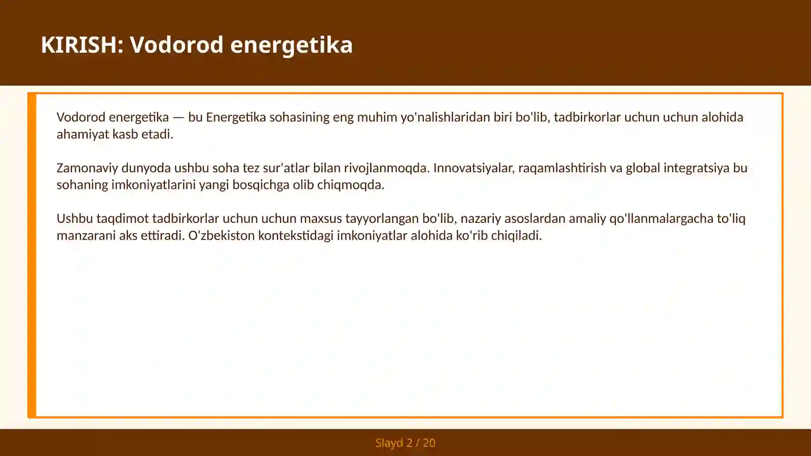 VODOROD ENERGETIKA 2
