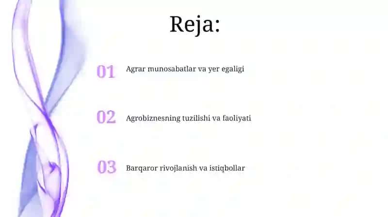 Agrar munosabatlar va agrarbiznes 2