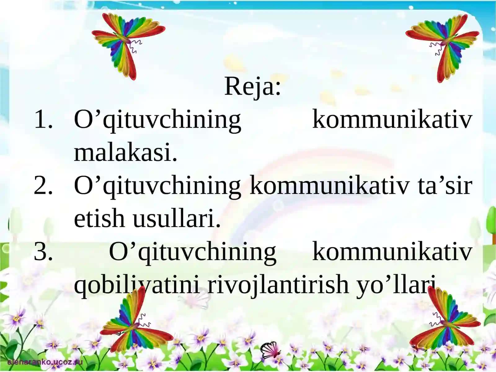 Kommunikativ malakalar va ta’siretish 2