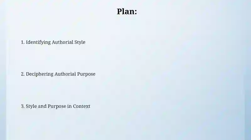 Authors style and purpose 2