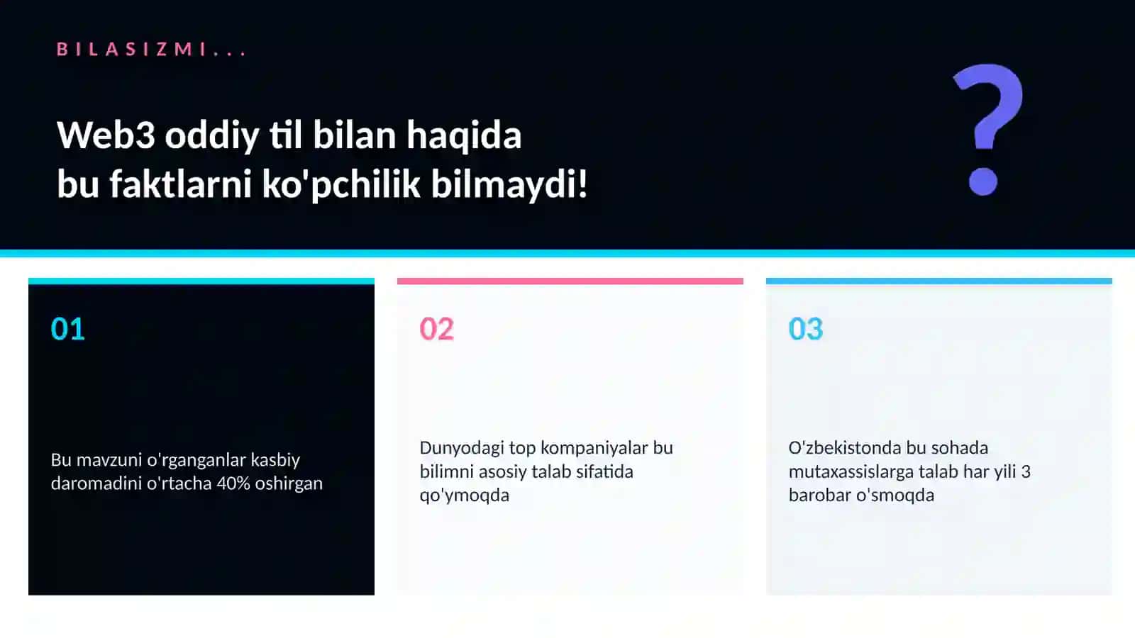 Web3 oddiy til bilan 2