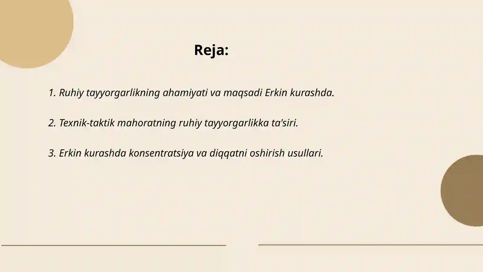 Erkin kurashda ruhiy tayyorgarlik 2