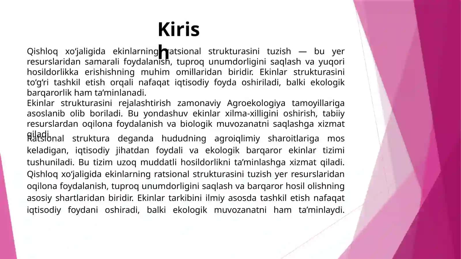 ekinlarning ratsional strukturasi pptx 2