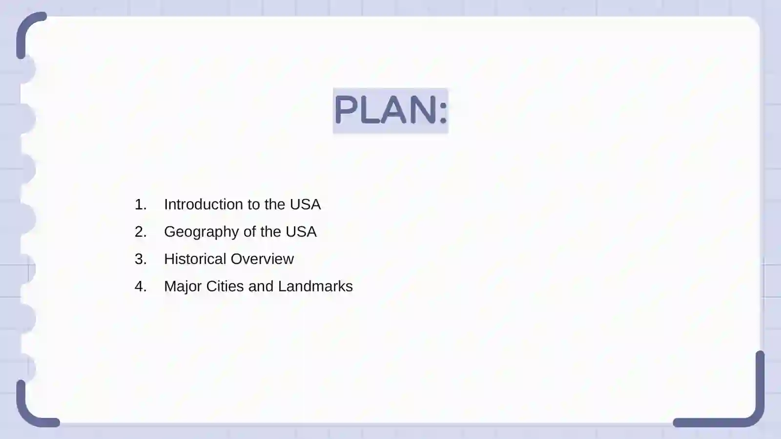 Introduction to the USA 2