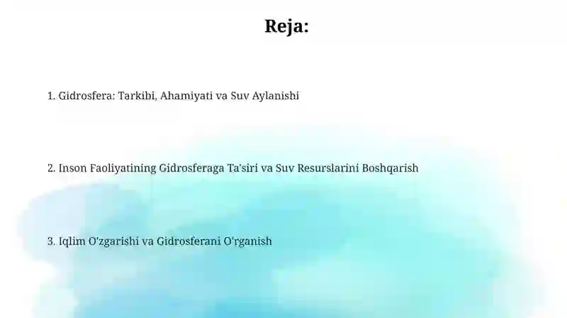 Gidrosfera 2