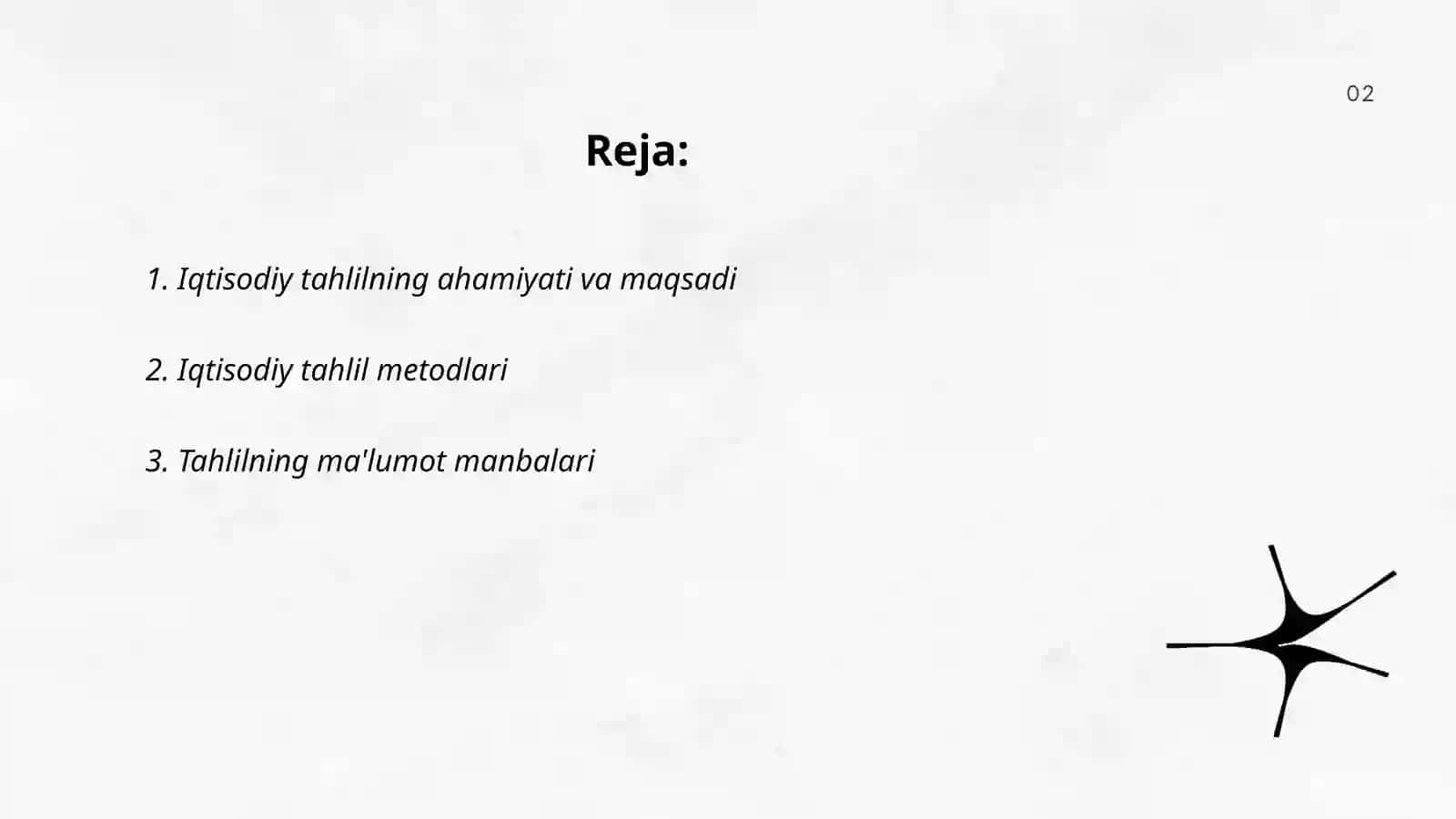 Fanlar tarkibida iqtisodiy tahlilning o'rni 2