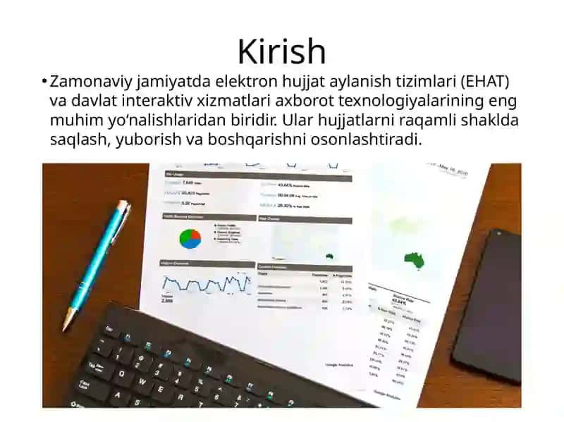 Elektron hujjat aylanish tizimlari va davlat interaktiv xizmatlari 2