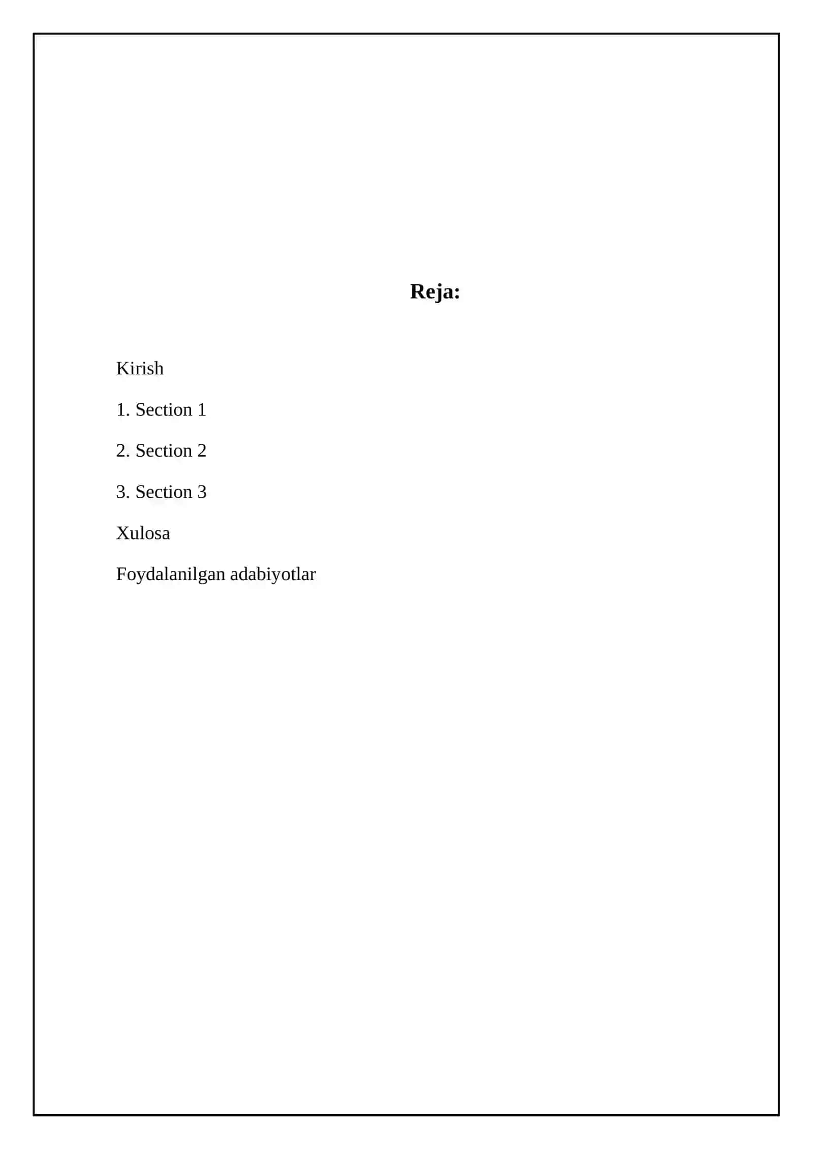 REFERAT Mavzu: Daromad samarasi. Almashtirish samarasi 2