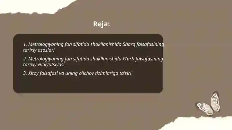 Metralogiyaning fan sifatida shakillanishida sharq va g'arb falsafasining tutgan o'rni 2