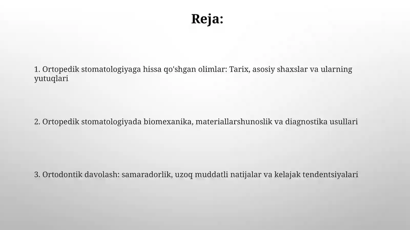 Ortopedik stomatologiya faniga xissa qo'shgan olimlar 2