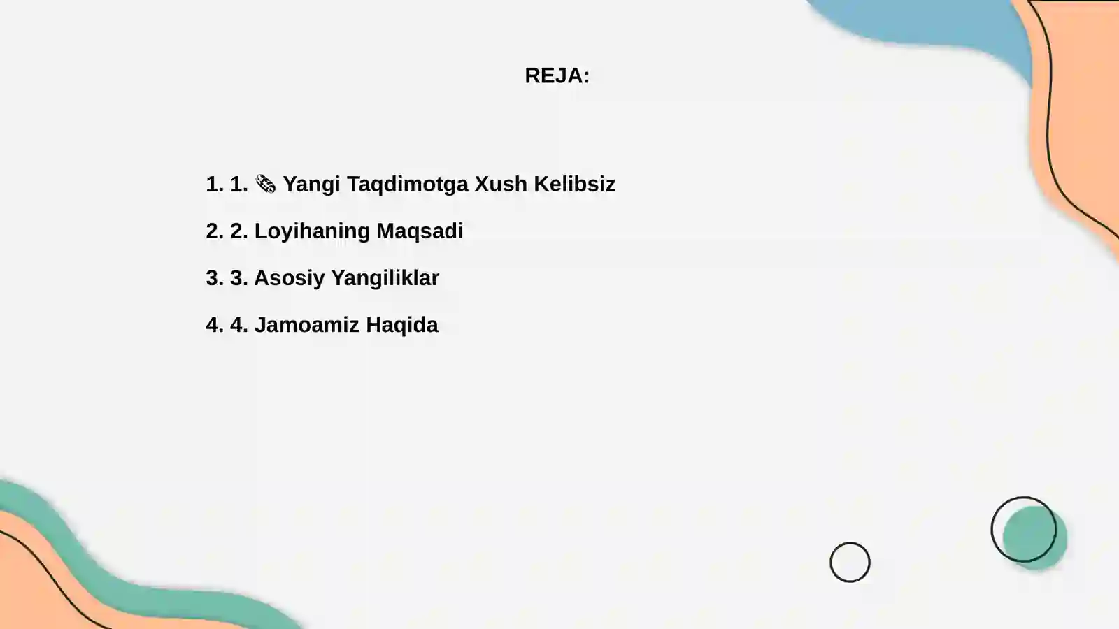 🗞 Yangi Taqdimot 2