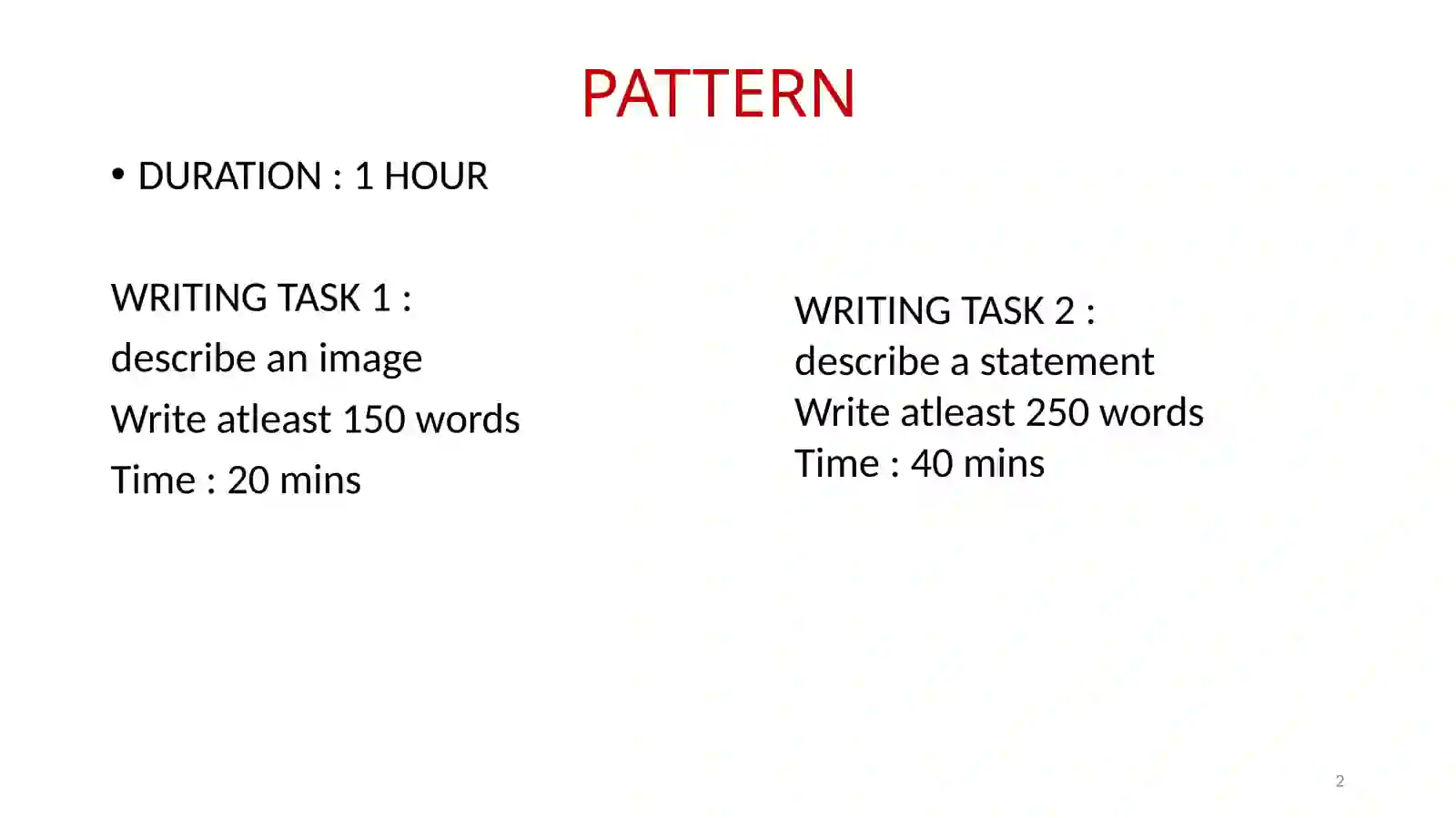 INGLIZ TILI IELTS WRITING TASK 2