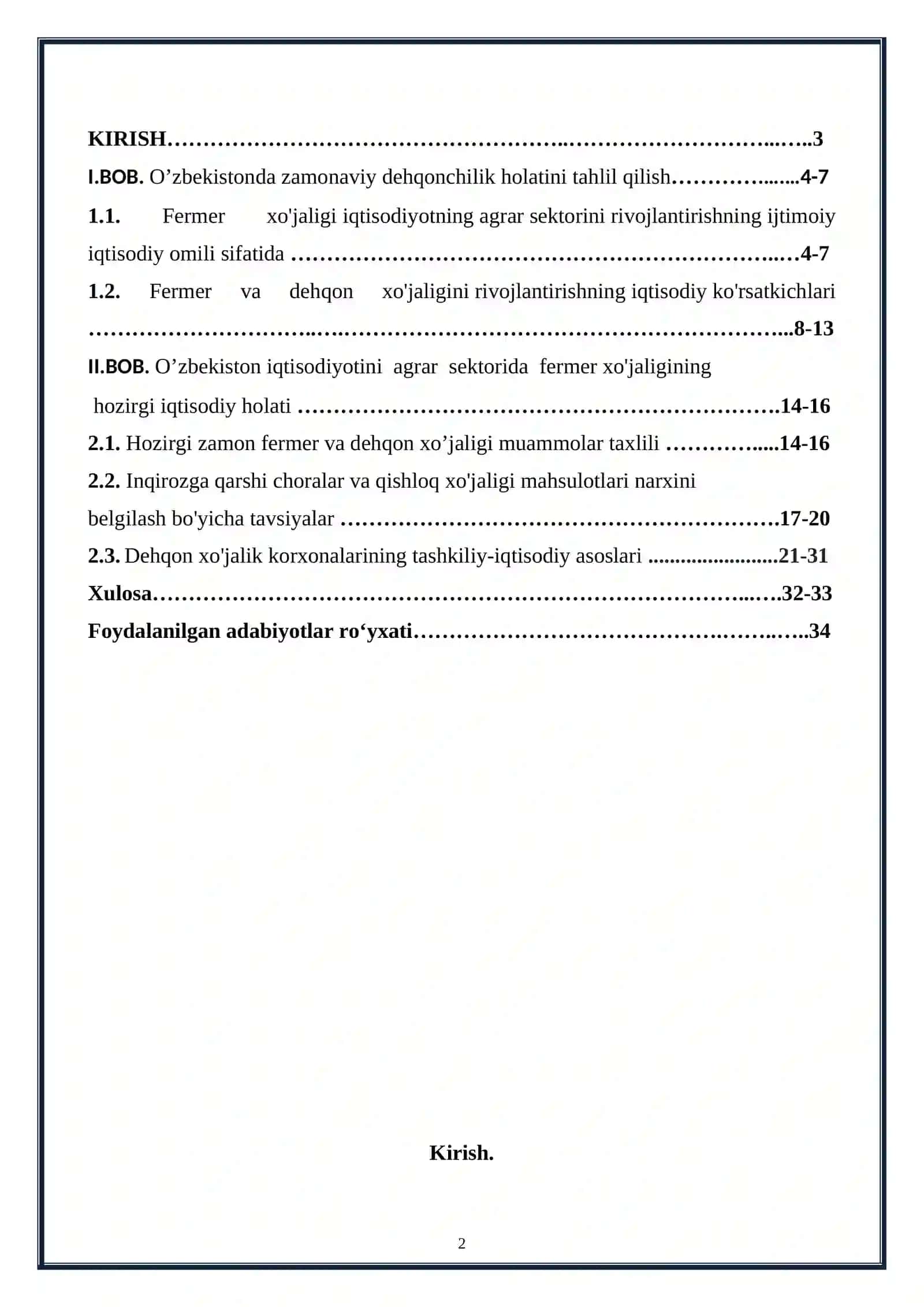 Fermer va dehqon xoʻjaliklarining tashkiliy-iqtisodiy asoslari 2