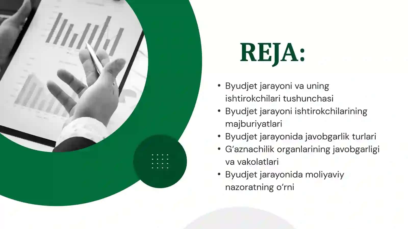 O'zbekiston Respublikasida byudjet jarayoni ishtirokchilarining javobgarligi 2