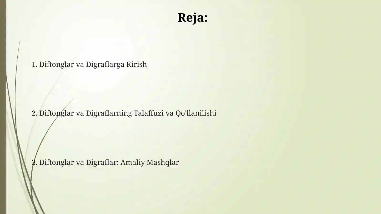 Difton va Digraflar 2