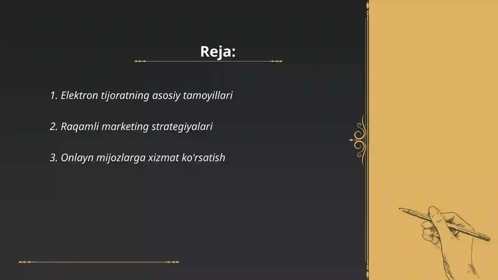 Elektron biznes strategiyasi va menejmenti 2