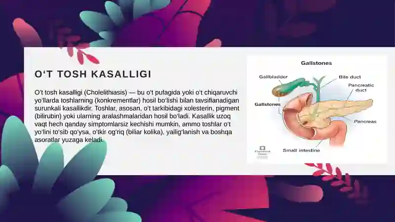 o't tosh kasalligi 2