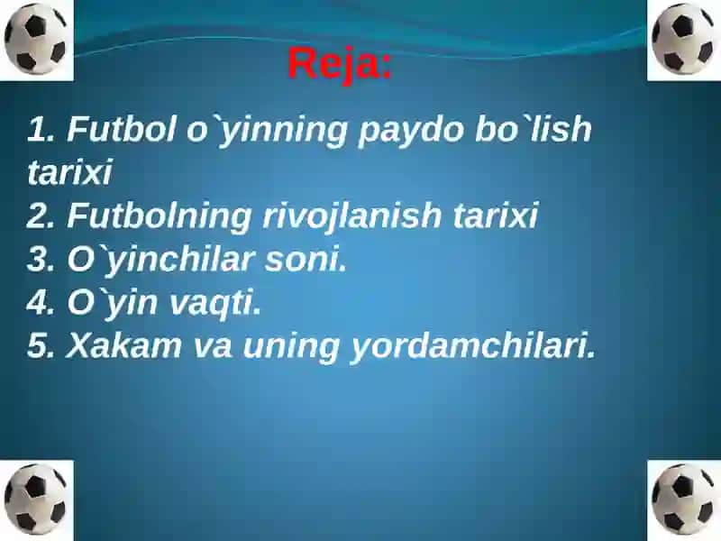 Futbol o’yinnig paydo bo’lishi va rivojlanish bosqichlari 2