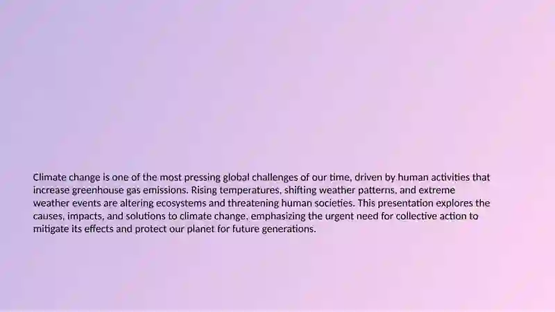 Climate Change 2