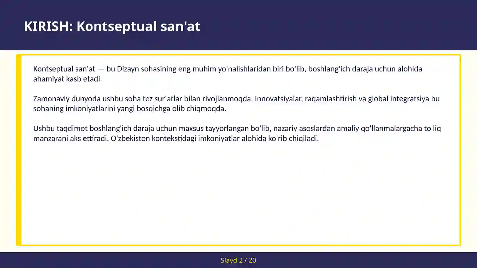 Kontseptual san'at 2