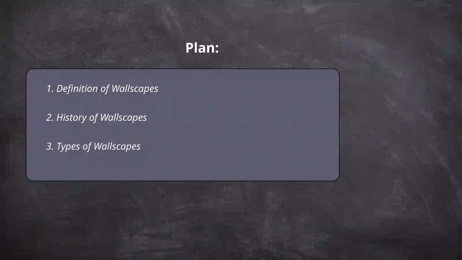 Wallscapes and its meaning 2