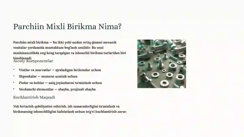 Parchiin Mixli Birikma 2