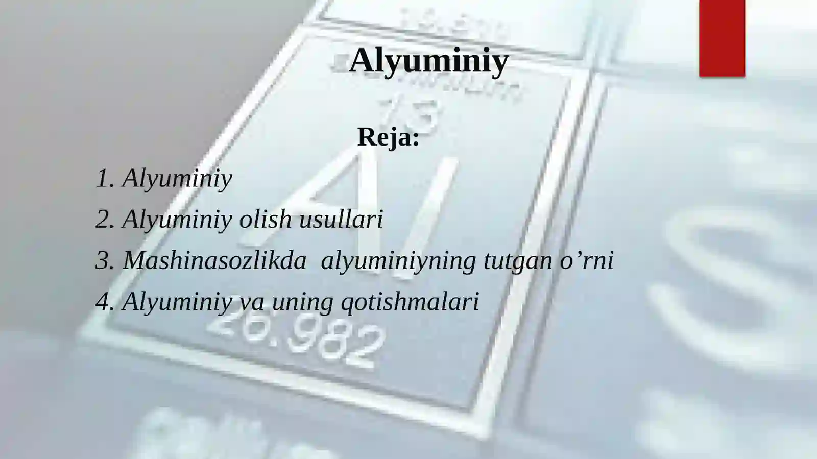 Alyuminiy 2