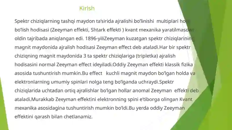 Zeeman effekti 2