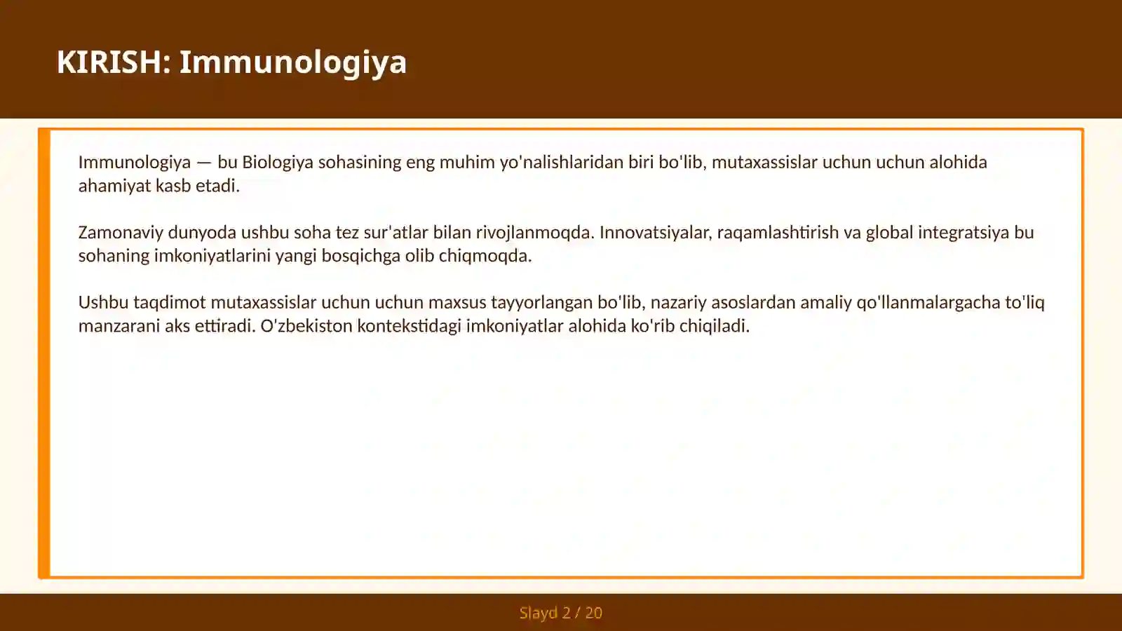 IMMUNOLOGIYA 2