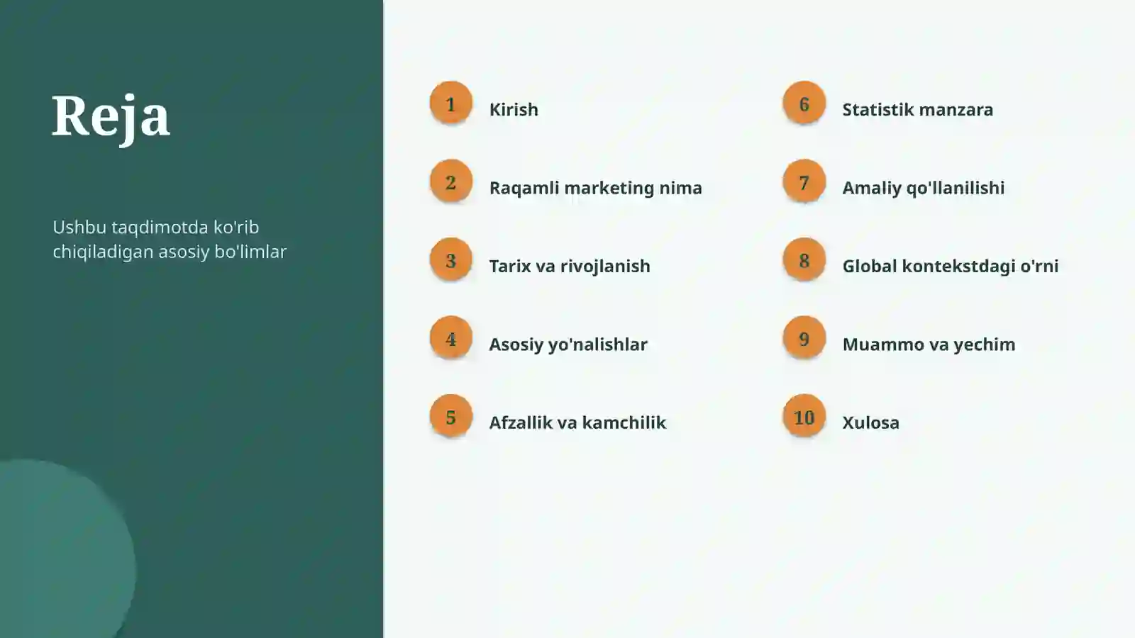 Raqamli marketing 2