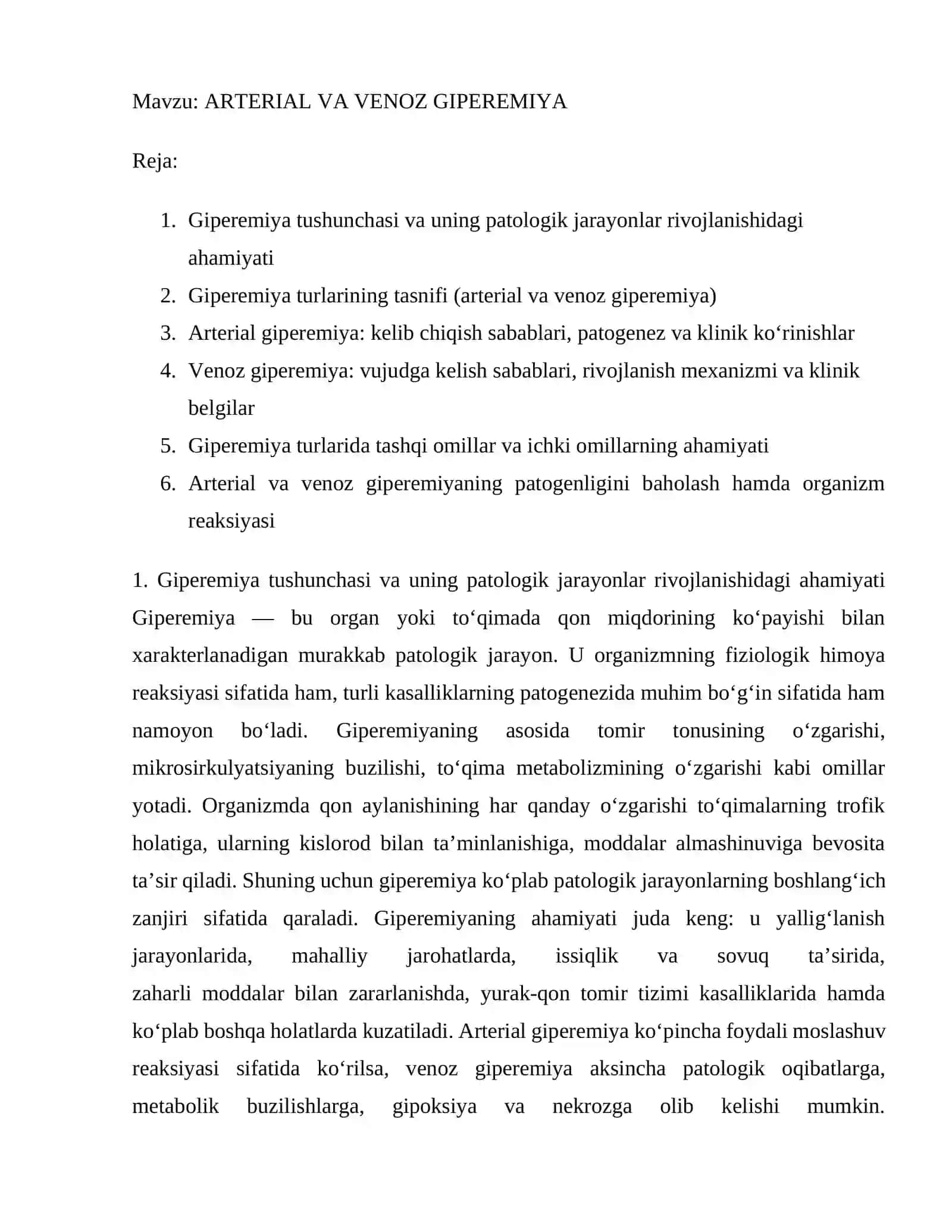 ARTERIAL VA VENOZ GIPEREMIYA 2