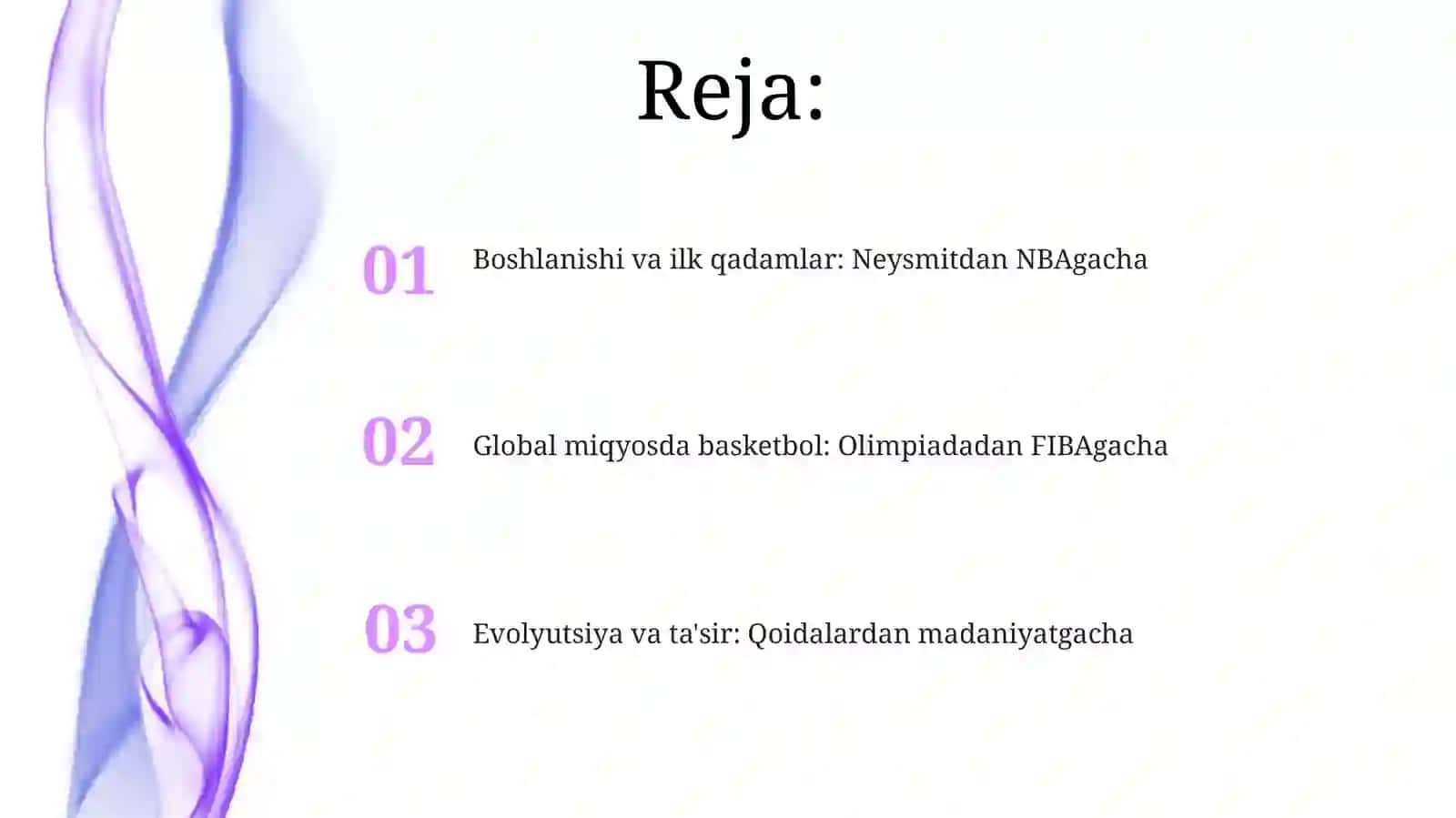 Basketbol o'yinining paydo bo'lishi va rivojlanishi tarixi 2