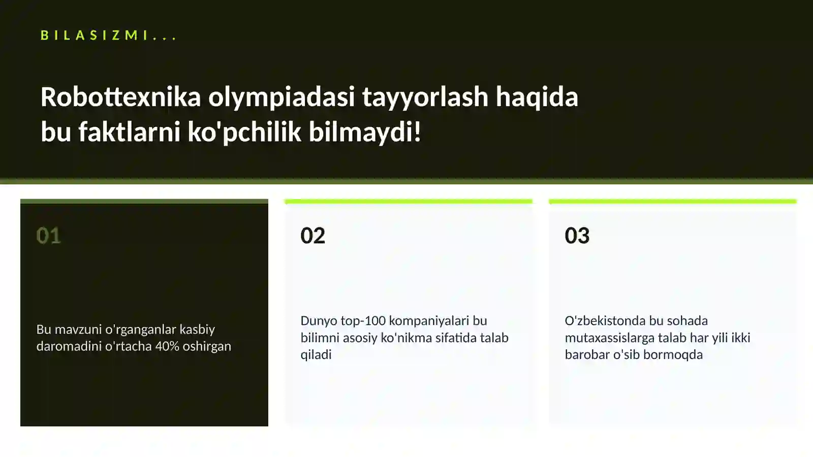 ROBOTOTEXNIKA VA AVTOMATLASHTI 2