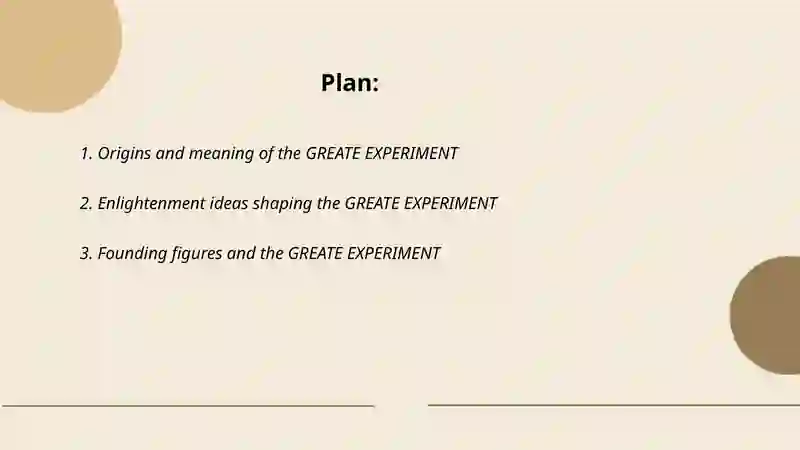 GREATE EXPERIMENT 2