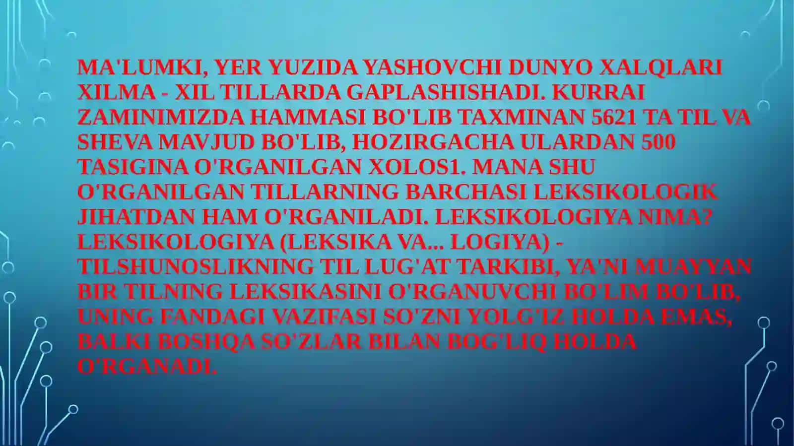 Leksikalogiya 2