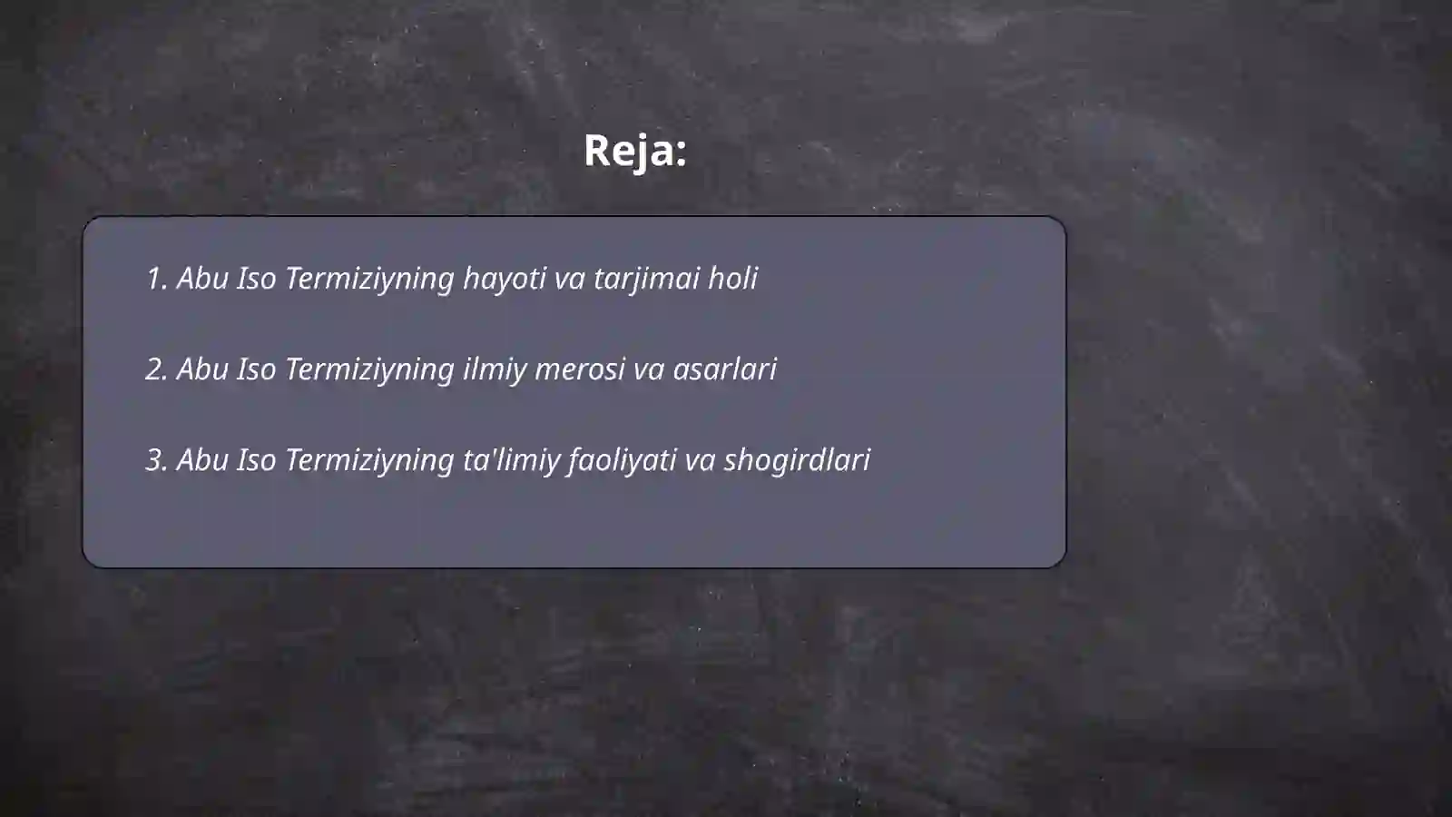 Abu Iso Termiziy 2