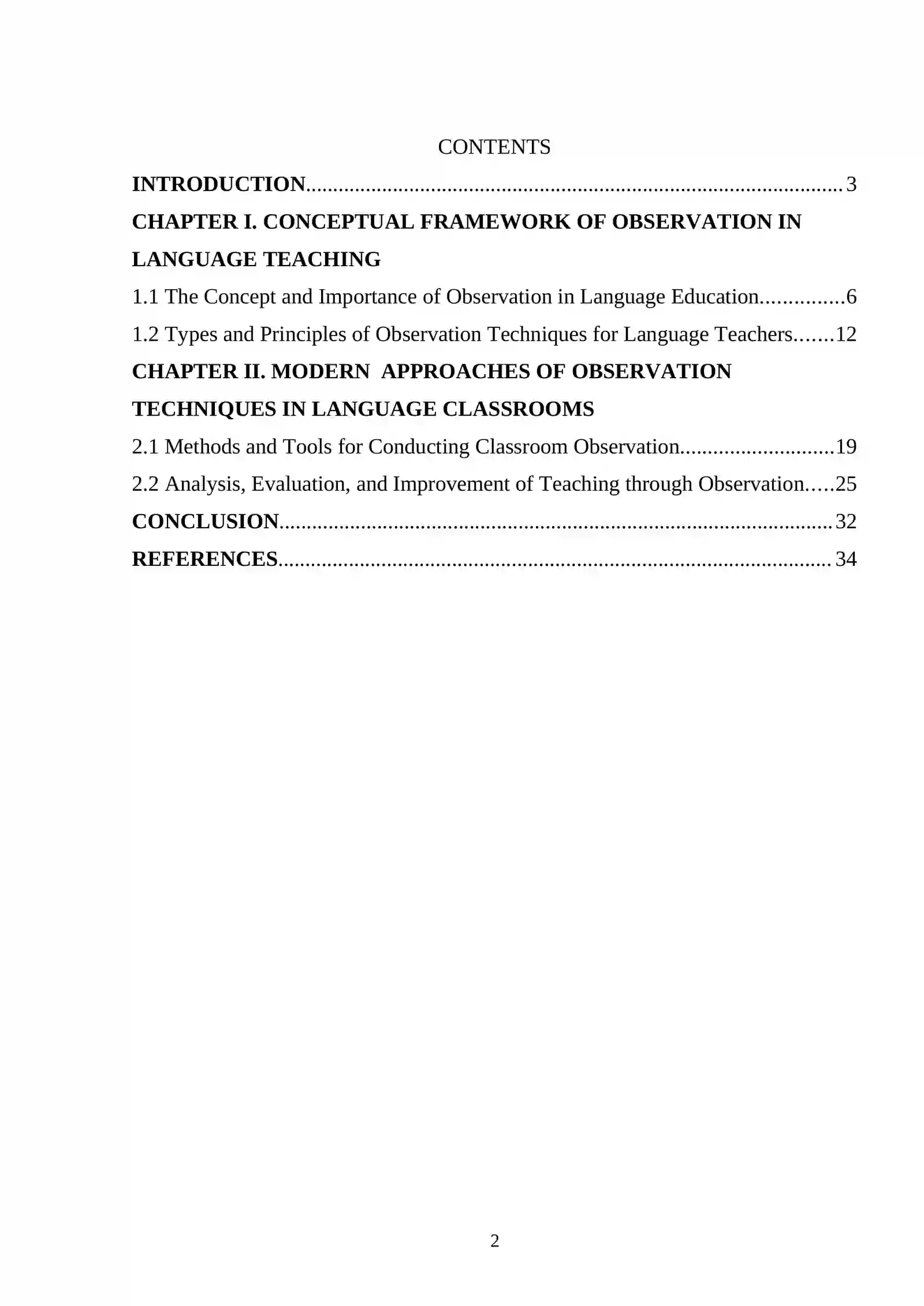Observation Techniques for Language Teachers 2