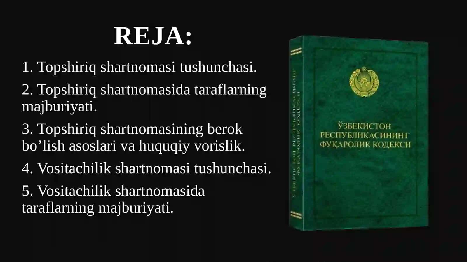 Topshiriq Shartnomasi va Vositachilik Shartnomasi 2
