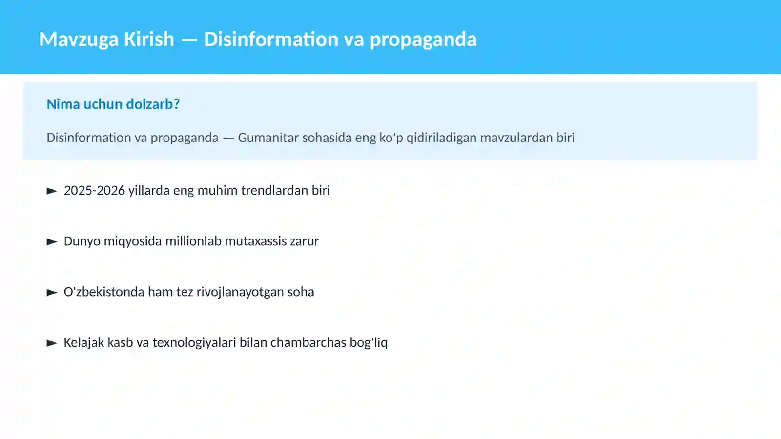 Disinformation va propaganda 2